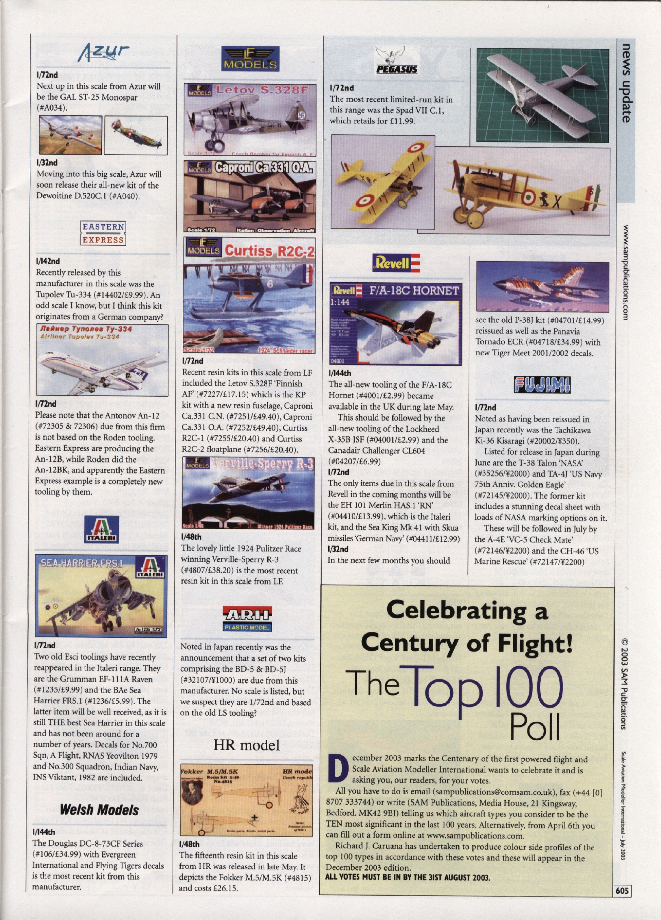 Scale Aviation Modeller International 2003-07